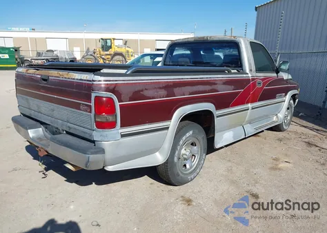 1995 Dodge Ram 1500 из США, поврежденный, VIN 1B7HC16Z0SS352430